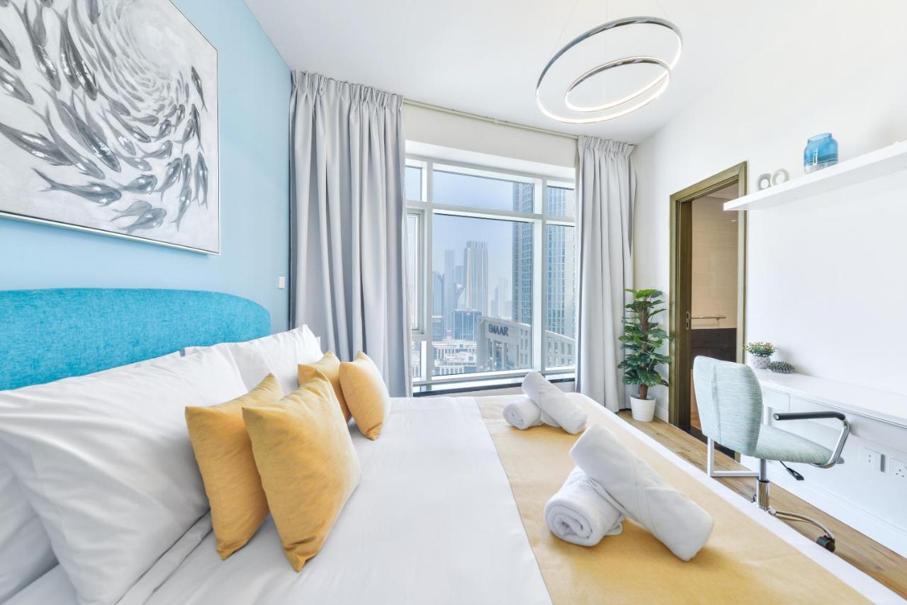 شقة Lofts - Downtown Luxury - 5 Min Walk To Dubai Fountain! المظهر الخارجي الصورة